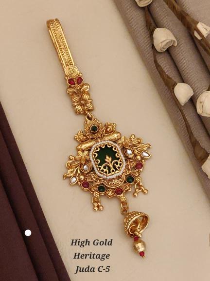 Highr gold heritage juda c 5 Cheap artificial jewellery manufacturers in Kolkata